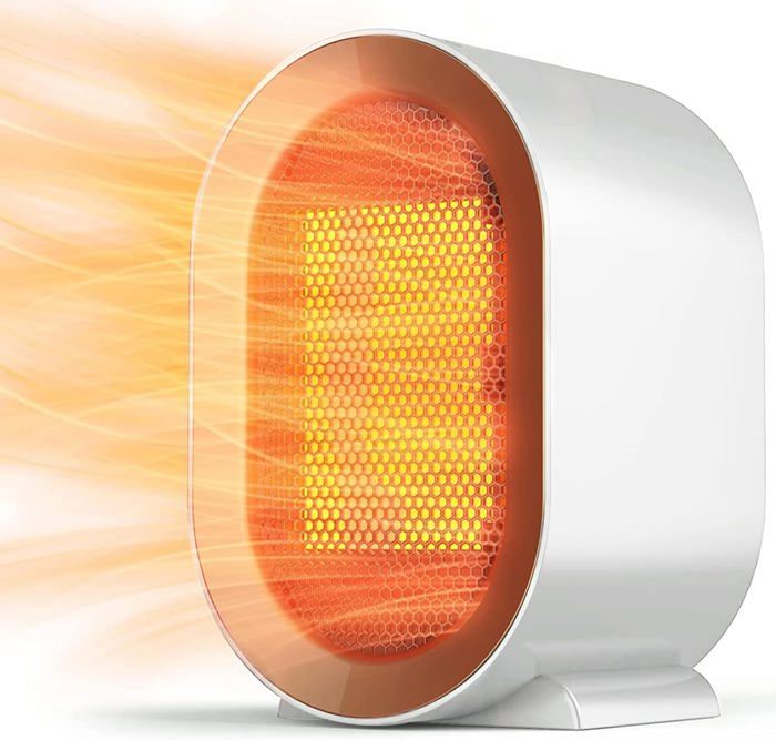 Radiateur Rayonnant Infrarouge LIFETIM 1200W – Pour Salle De Bain Ou Pièce Humide, Mural, 3 Niveaux De Puissance (600/1200W)