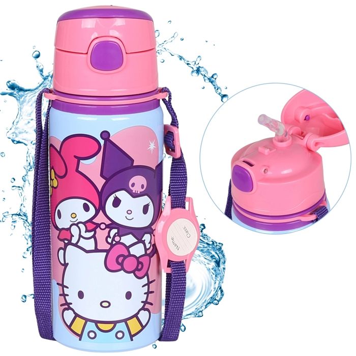 BOTELLA DE ALUMINIO 700 ML HELLO KITTY