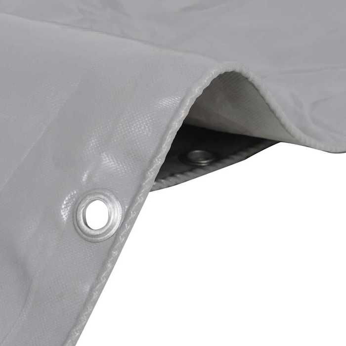 Bâche 650 g / m² 1 5 x 6 m Gris--Mothinessto608