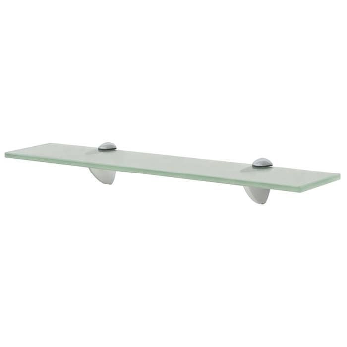 Bonne qualité - Étagère murale en verre 50x10 cm - haut de gamme - 8 mm10698