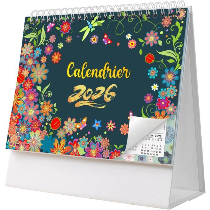 Calendrier De Bureau Semainier Juillet 2025 à Décembre 2026 - 12 Mois, Planning Quotidien - 3