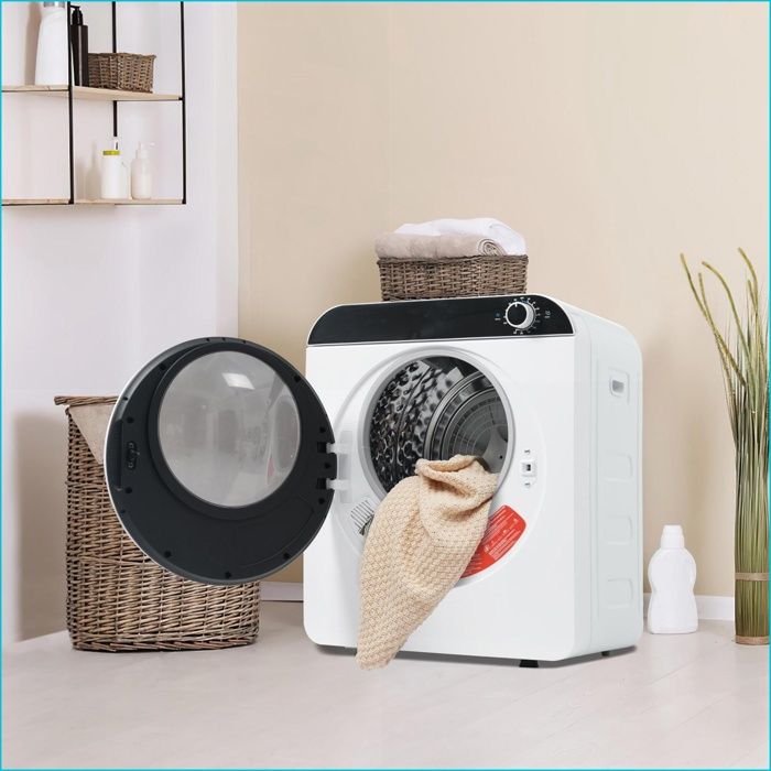 Sèche-linge à évacuation dair - 45 kg Réel / 3 kg Nominal - 4 Programmes Montable sur Mur Protection Surchauffe Classe G - Beverlyachorn