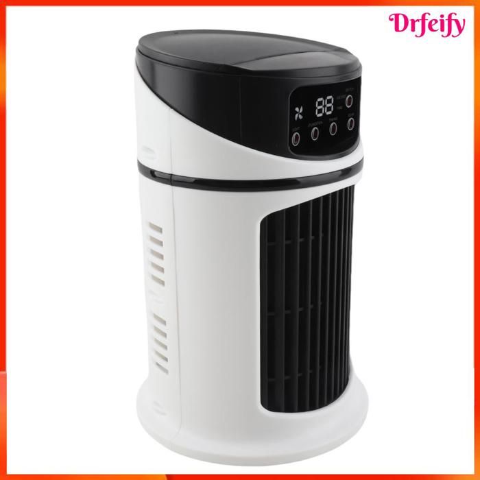 Ventilateur de climatiseur portable - AKOZON - Mini - Réservoir 300ml - USB 5V/2A - Silencieux - Akozon