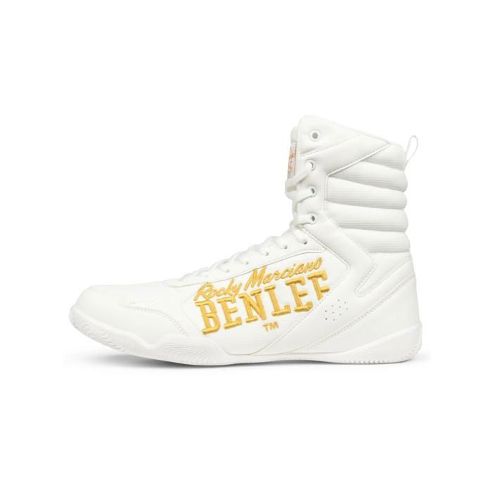 Chaussures de boxe Benlee Strike - white/gold