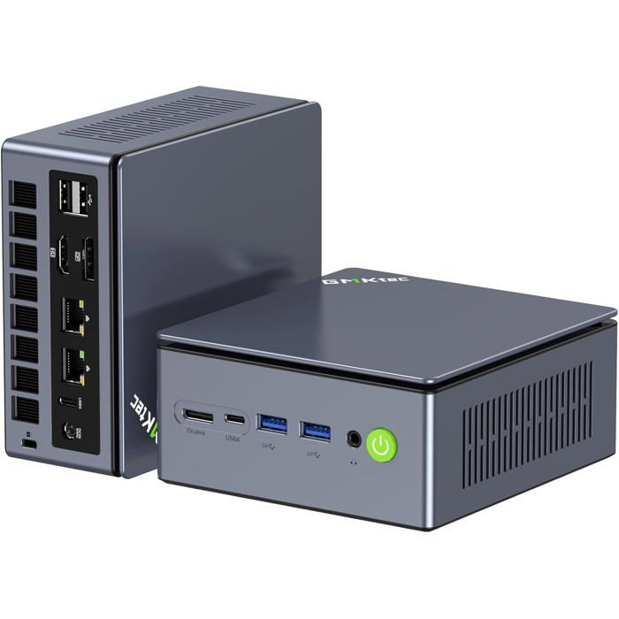 Mini PC GMKtec M7 Ryzen 7 Pro 6850H - Gaming 16GB DDR5 512GB SSD Double LAN 2.5G HDMI 2.1