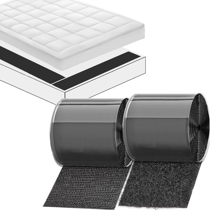 15Cm X 3M Scratch Autocollant Scratch Adhésif Pour Empêcher Les Coussins Du Canapé De Glisser 150Mm De Rouleau Large Bande S[RU553]
