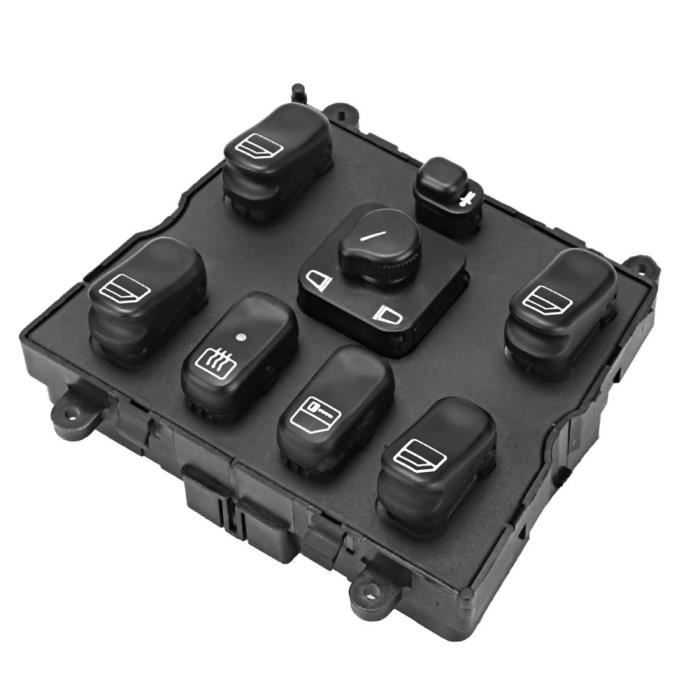 Interrupteur Lève-vitre Renault Master II - OEM 8200242600 - ABS - Easy Install