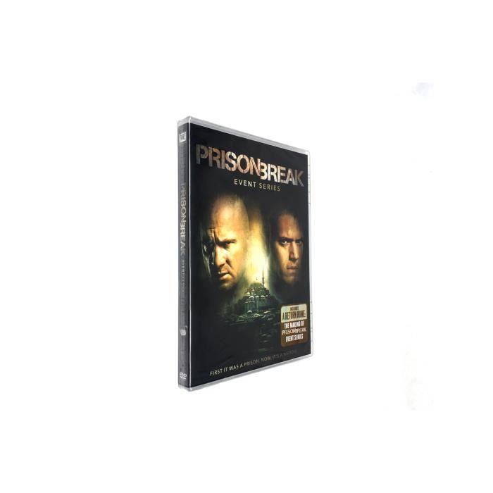 colgar Cámara estaño DVD Prison Break - L'intégrale de la Saison 5 Audio : Anglais;Sous-titres :  Français - Cdiscount DVD