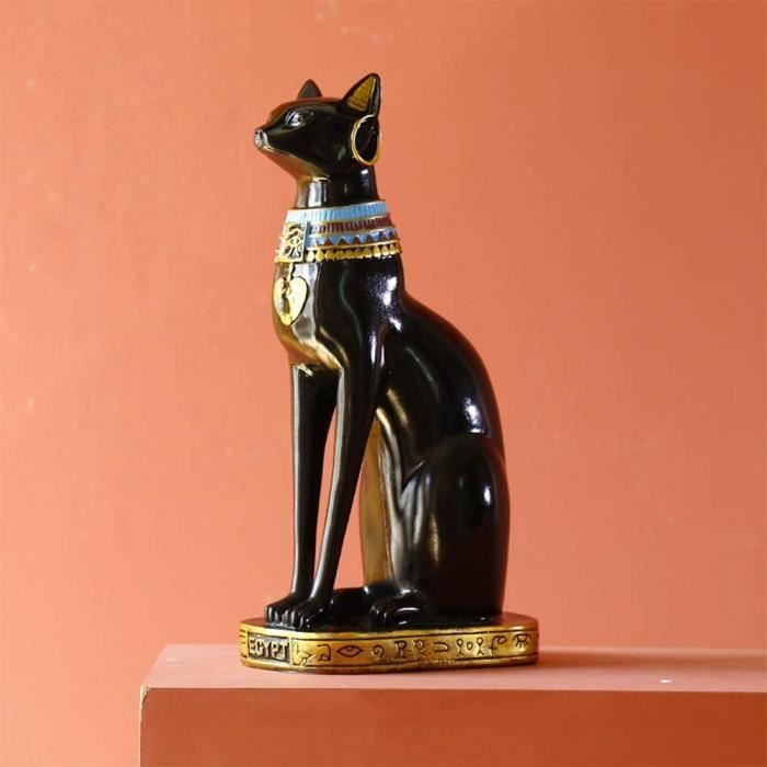 Chat Egyptien Statue Figurine Statuette De Pharaon Egyptienne Retro De Deesse Chat Decoration Europe Du Nord Statue De Fami 349 Cdiscount Maison