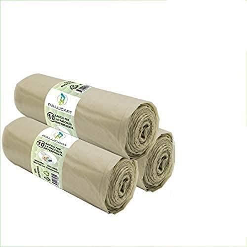 Lot De 10 Sacs Poubelle Transparents 240 L - Pour Poubelle à Roulettes - Polyéthylène Résistant - Fabriqué Au Royaume-Uni - 13