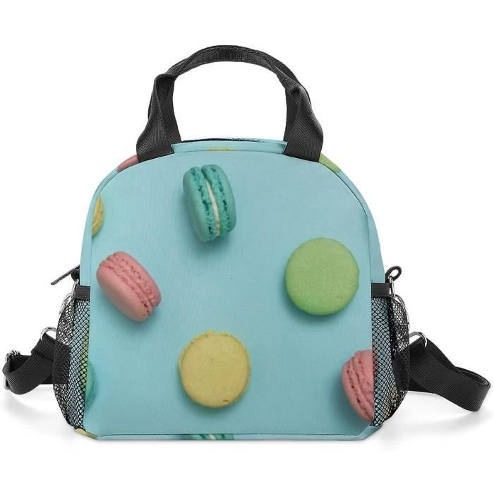 Sac Repas Isotherme Tann's Romane Vert - Pique-nique École Goûter Avec Bandoulière | Fabriqué En Polyester Recyclé - 5