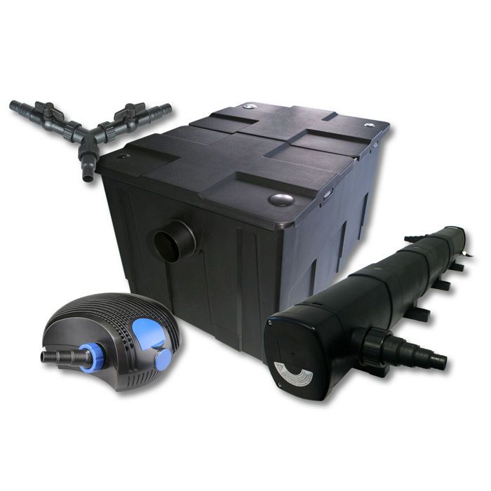 Kit de filtration de bassin pour 60000 litres 72 watts sterilisateur et