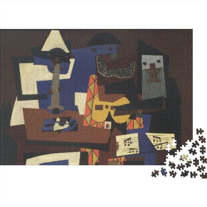 Empireposter Puzzle 1000 Pezzi – Quadro Picasso, Formato 68x48 Cm, Cartone Di Alta Qualità Con Finitura Lino, Licenza Ufficiale - 3