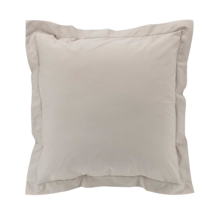 Simple Solide Couleur Série Coton Lin Taie d'oreiller Coussin Décoratif Couverture Nouveau