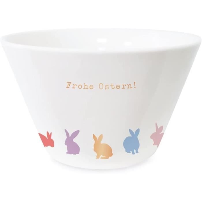 Grafik-werkstatt Bol À Céréales Pâques 100% Or Véritable Porcelaine Grafik-werkstatt Bol À Céréales Pâques 100% Or Véritable Porcelaine