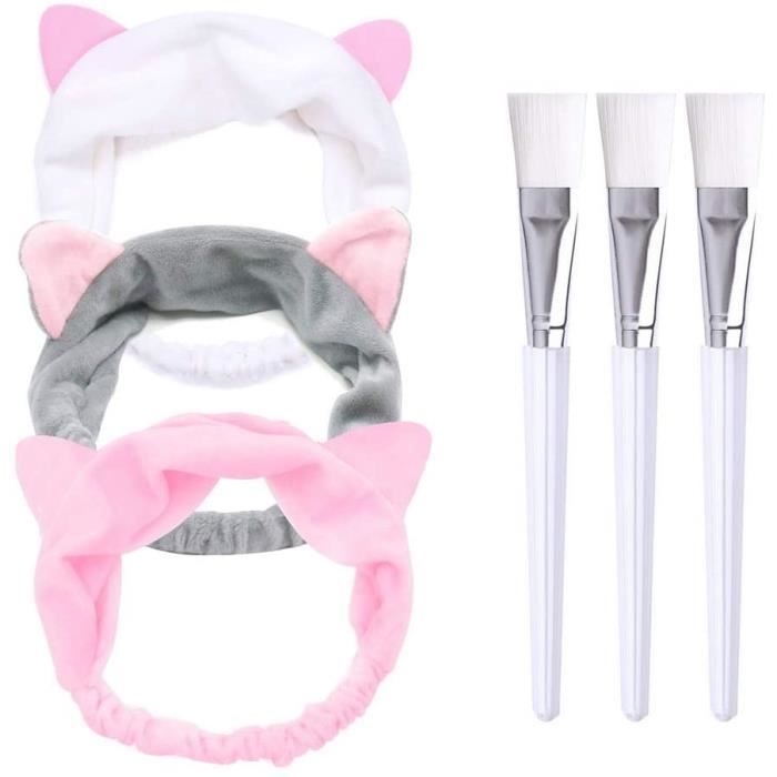 Pinceaux Masque Visage en silicone, Brosse Masque