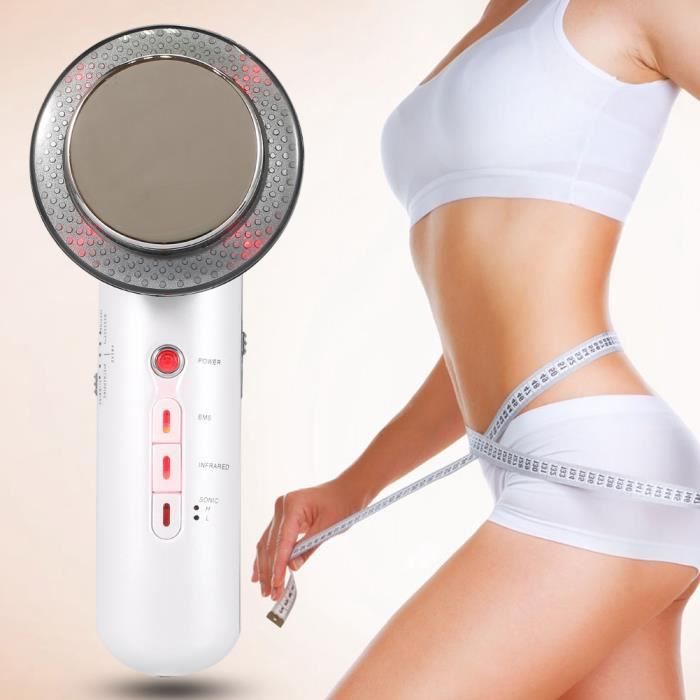 Appareil De Beauté Ultrason + IR - Corps, Minceur, Acier Inoxydable, 190x80mm, Neuf
