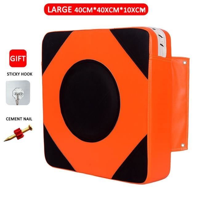 Sac De Frappe Mural Lambo – Cible En Cuir PU Pour Boxe, Taekwondo, Arts Martiaux – Fixation Adhésive Sans Perçage