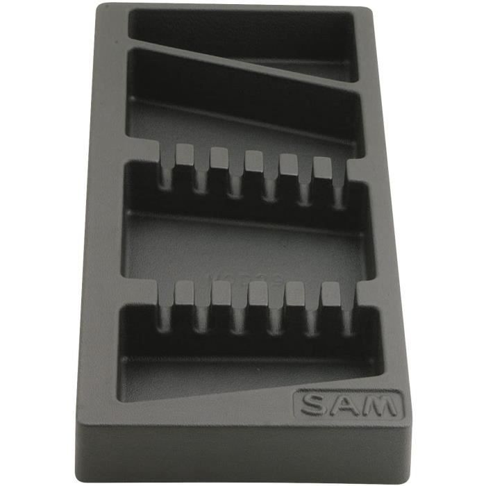 SAM Outillage MOD-2 Module vide pour clés mixtes plates, Noir : :  Bricolage
