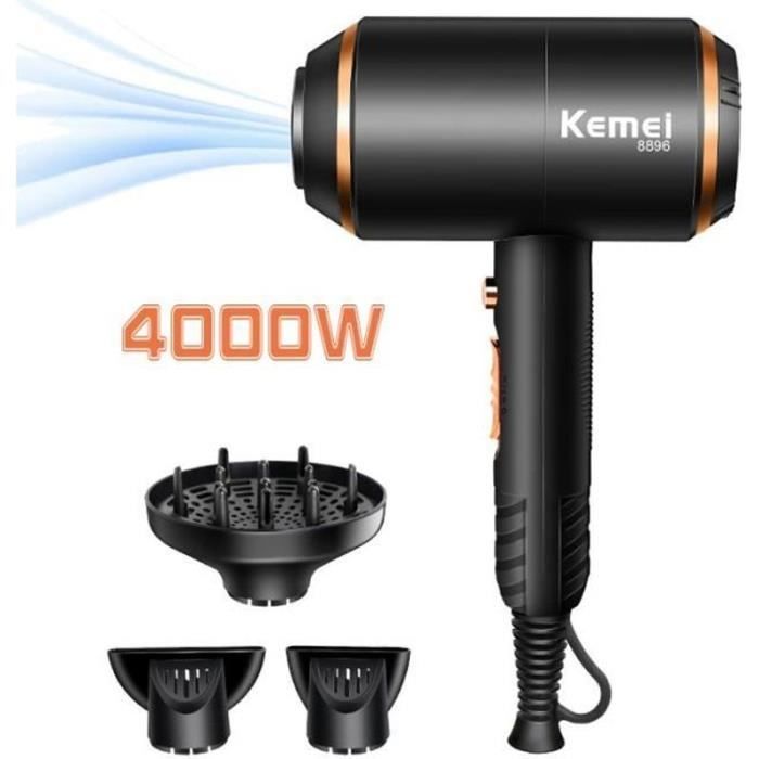 Sèche-cheveux professionnel 4000W puissant sèche-cheveux électrique Air chaudfroid sèche-cheveux