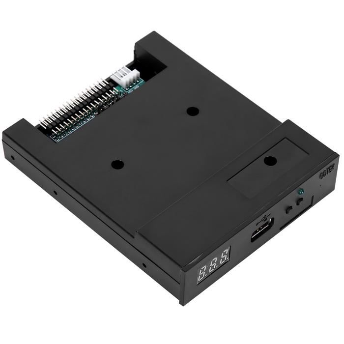 Émulateur De Lecteur De Disquette USB 3,5 Pouces SFR1M44-U100 - Remplace Les Disquettes 1,44 Mo Par Une Clé USB