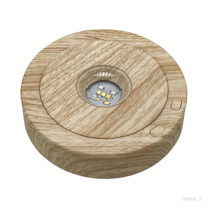 Présentoir électrique rotatif à lumière LED 25cm silencieux Capacité de