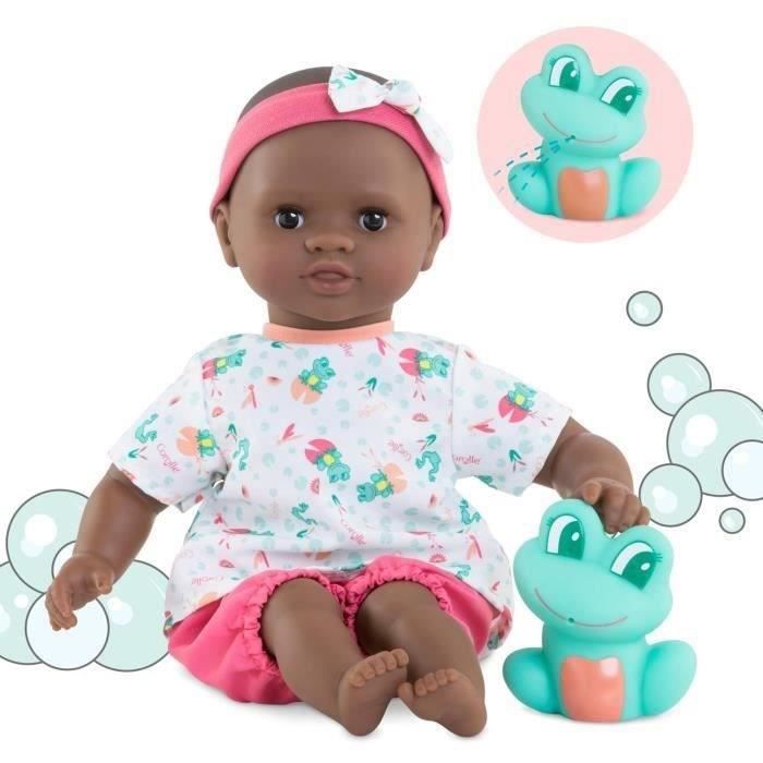 Corolle Mon Premier Poupon Corolle Bebe Bain Alyzee Grenouille 30 Cm Des 18 Mois Cdiscount Jeux Jouets