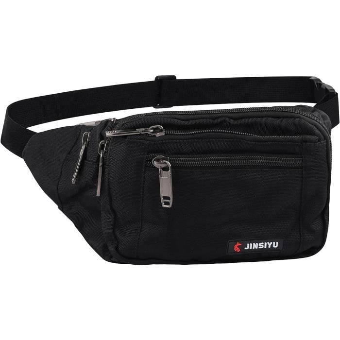 Sac Banane étanche Avec 4 Poches Zippées Pour Homme Et Femme - Ceinture