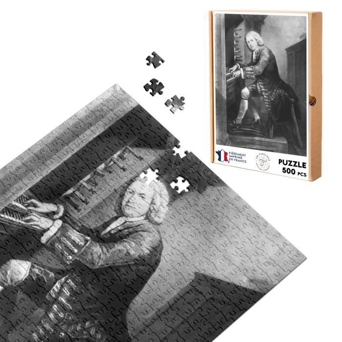 Puzzle Classique 500 pièces Jean Sébastien Bach Gravure de Star Puzzle Classique 500 pièces Jean Sébastien Bach Gravure de Star