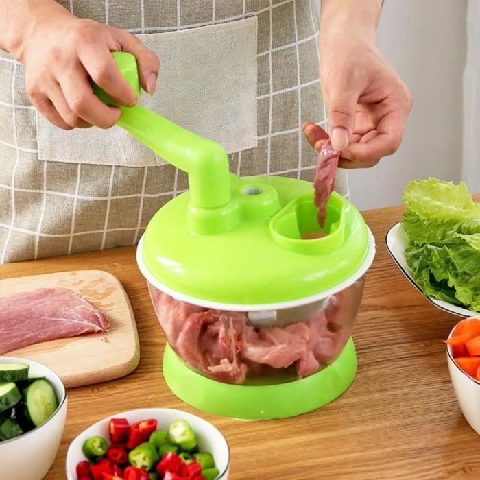 Hachoir à Viande électrique 5L – Broyeur Inox 500W, 5 Programmes, Neuf