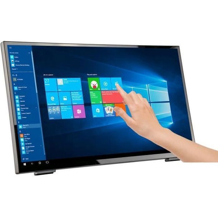 Hannspree HT 248 PPB écran plat de PC 60 5 cm 23.8 1920 x 1080 pixels Full HD LCD Écran tactile Dessus de table Neuf - vue 5