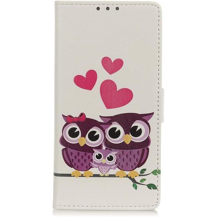 Étui Portefeuille Flip Pour Wiko View 5 Plus - Protection Complète, 3 Fentes Cartes - Neuf