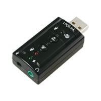 LogiLink USB Soundcard with Virtual 7.1 Soundeffects Carte son USB 2.0 - vue 3