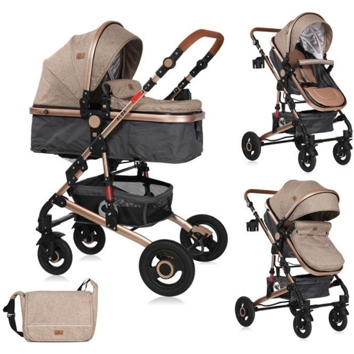 Poussette beige 2025