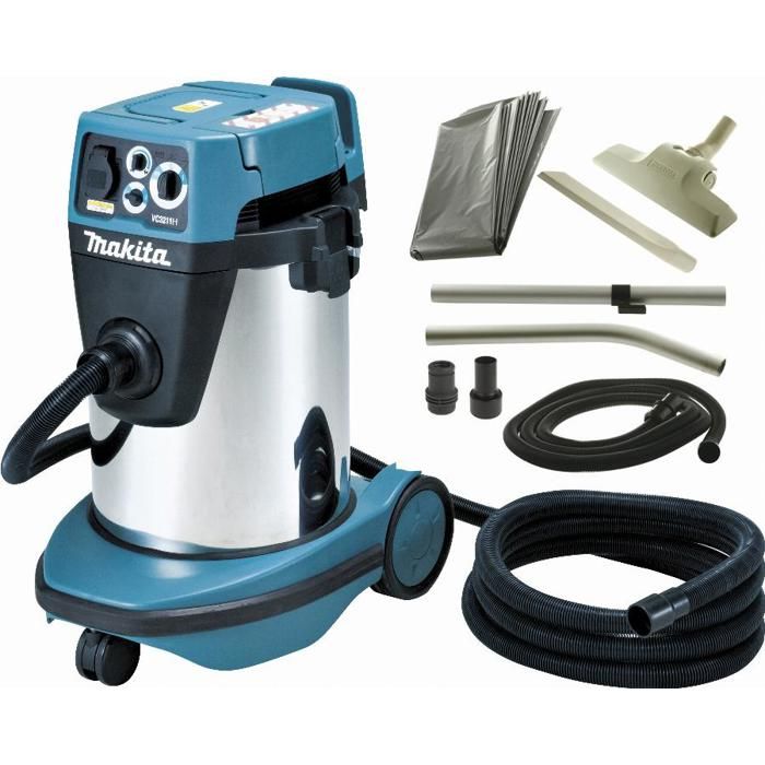 Makita Aspirateur de chantier et d'atelier classe H 32 litres 220mbar 1050 Watt 220 mbars modèle VC3211HX1 - vue 2