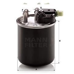 MANN FILTER Filtre à carburant WK820/14
