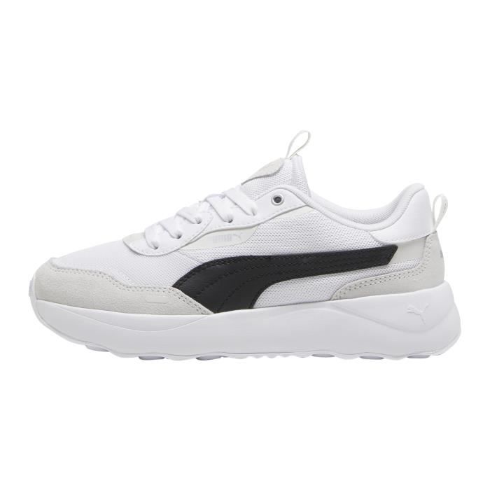 Puma basse blanche clearance femme