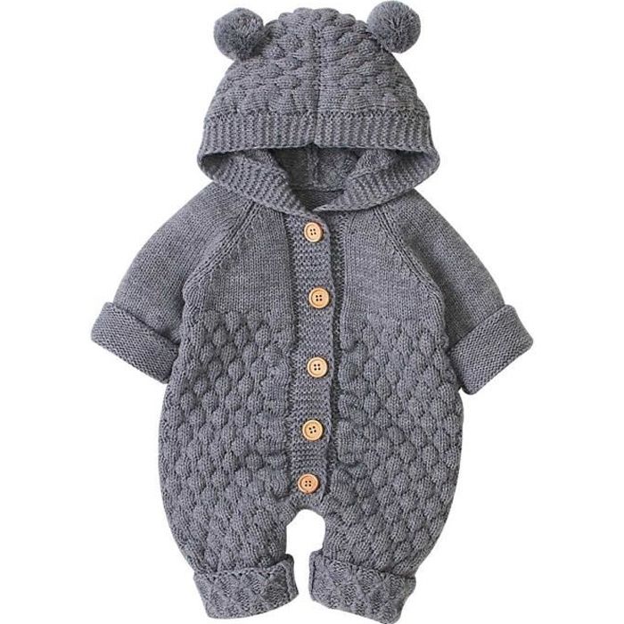 Belle nouveau-né bébé filles vêtements enfants barboteuse violet imprimé  fleuri coton combinaison bébé vêtements tenue à manches longues bébé