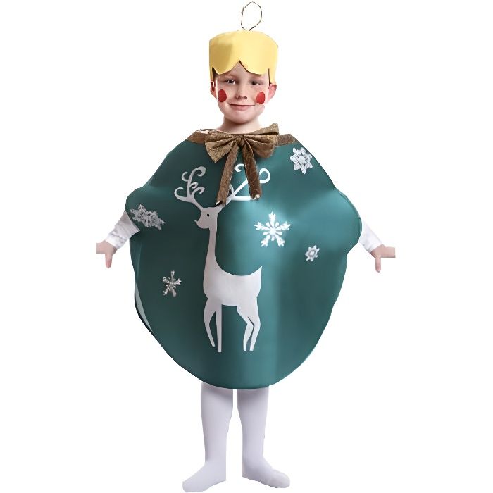Déguisement Boule Noël Vert enfant CRAZY THE PARTY, SL 3 ans