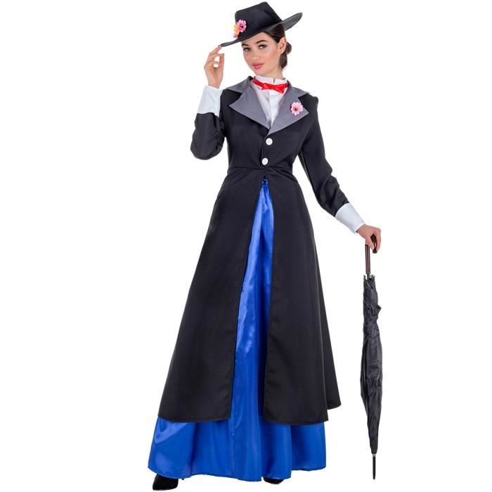 Déguisement Nounou Poppins Veste Femme - CAR Y GUS - Carnaval