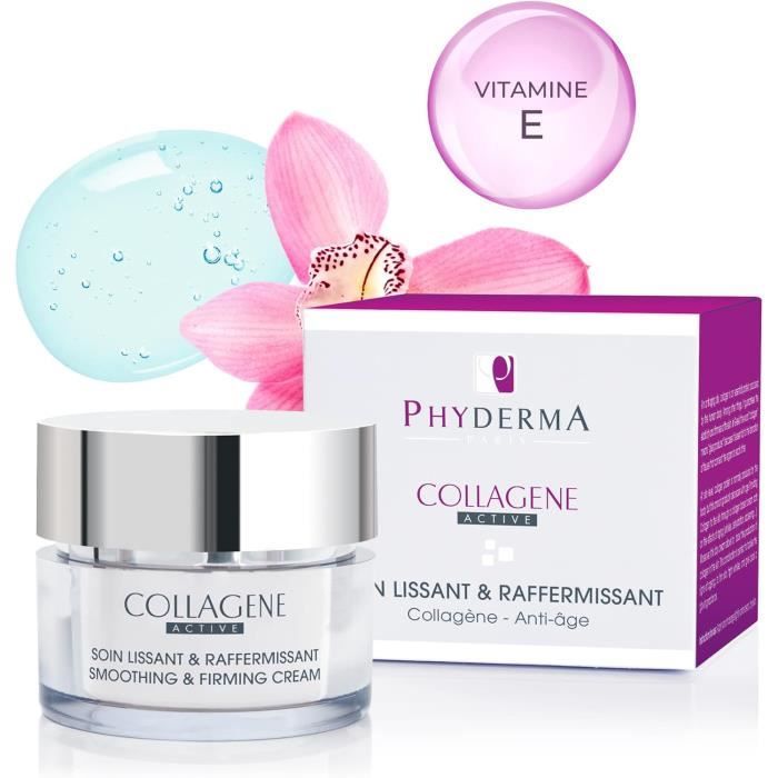 PHYDERMA - Crème Hydratante Visage Collagene Marin 50mL - Cdiscount Au ...