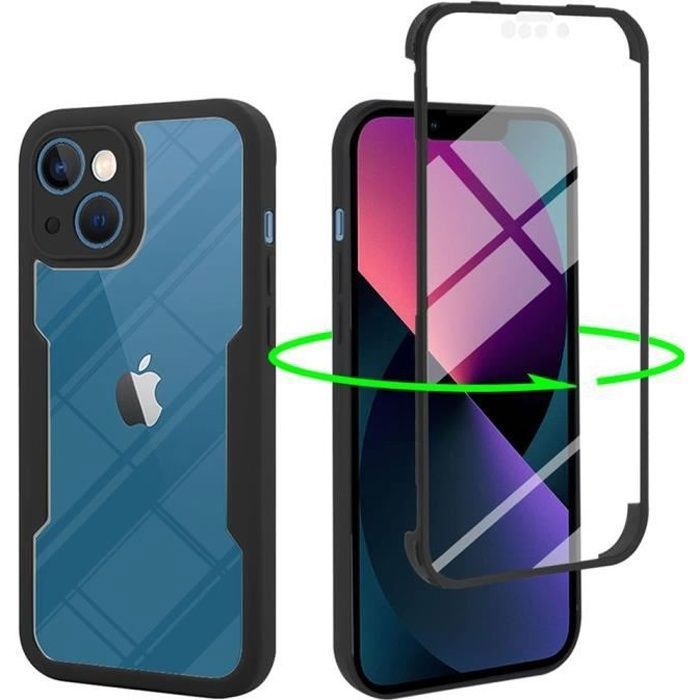 Coque Silicone Pour IPhone 11 Avec Chaîne Et Ventouse - Protection 360° - Compatible Modèle 6,1 Pouces - Couleur Rose Rouge - 11