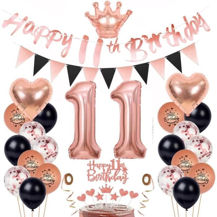 D coration 11 Ans Anniversaire Fille Ballon 11 Ans Anniversaire Or d-coration-11-ans-anniversaire-fille-ballon-11-ans-anniversaire-or