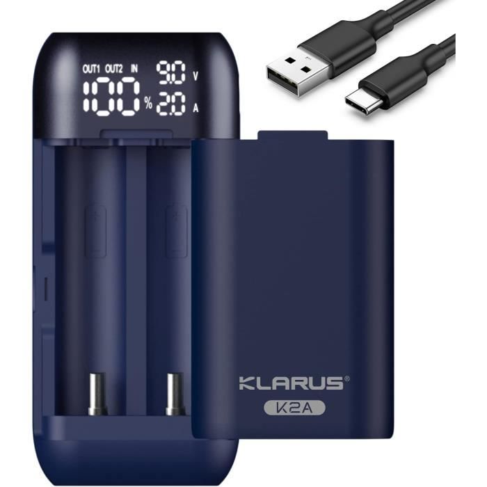Q1 C4 18650 chargeur de batterie affichage LCD charge intelligente 21700 26650 20700 18350 26700