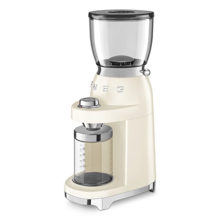 Smeg Moulin à café 350g 150w crème - CGF11CREU