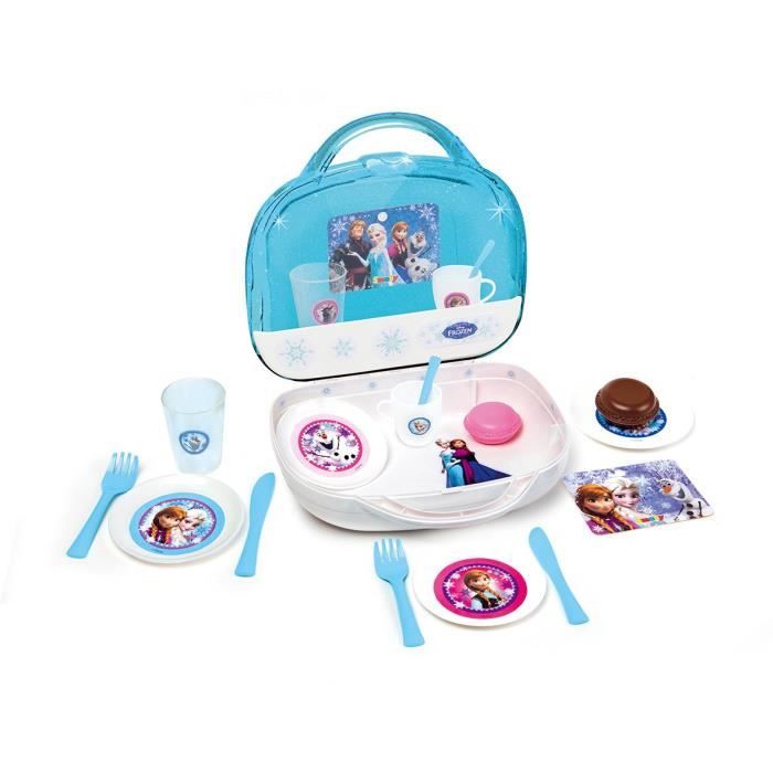 SMOBY LA REINE DES NEIGES Valise gourmande - Disney 