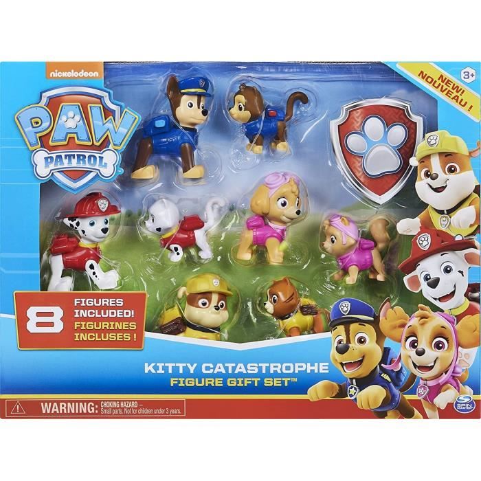 PAT PATROUILLE - MULTIPACK FIGURINES D'ACTION Paw Patrol - 6058524