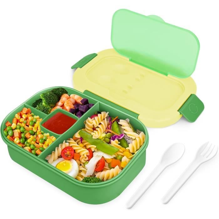 Boîte À Bento, Boîte À Bento Scellée Compartimentée, Boîtes À Déjeuner