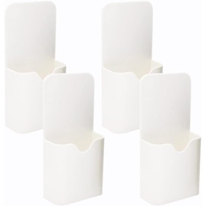Ksvaye 3 Pièces Porte Stylo Magnétique Avec Éponges - Organisateur Tableau Blanc Réfrigérateur Noir