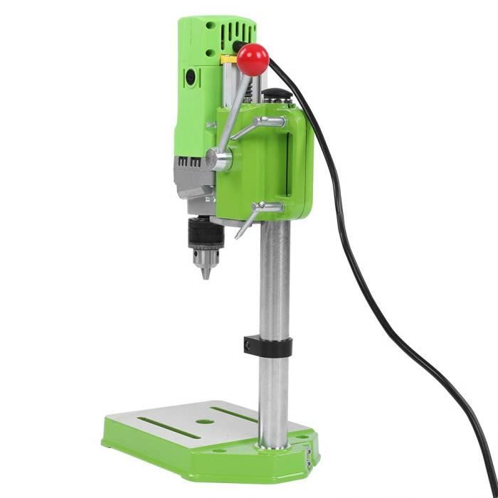 Foreuse Foret Table de support pour perceuse, 220V 710W Foreuse compacte Foret à bois ...
